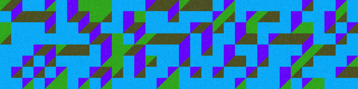 Implementation of Edward Zajec&rsquo;s &ldquo;Il Cubo&rdquo; from 1971. Essentially a Truchet tile set of 8 tiles and rules for placement art illustration