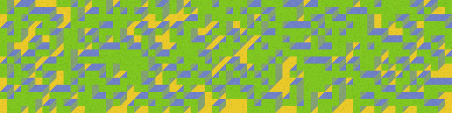 Implementation of Edward Zajec&rsquo;s &ldquo;Il Cubo&rdquo; from 1971. Essentially a Truchet tile set of 8 tiles and rules for placement art illustration
