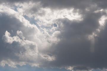 dark clouds approaching