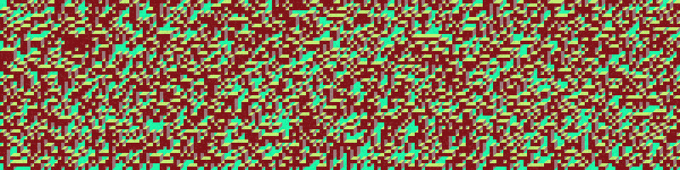 Fototapeta premium Implementation of Edward Zajec’s “Il Cubo” from 1971. Essentially a Truchet tile set of 8 tiles and rules for placement art illustration