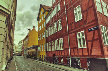 Fototapeta premium old houses country