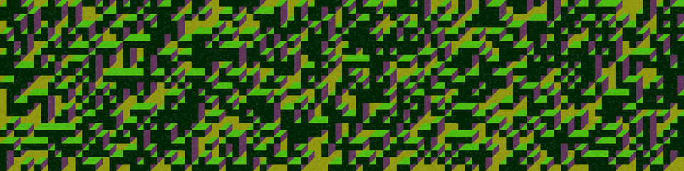 Implementation of Edward Zajec’s “Il Cubo” from 1971. Essentially a Truchet tile set of 8 tiles and rules for placement art illustration