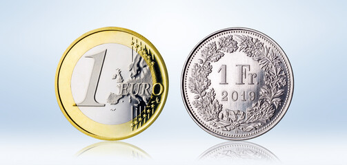 Eurom&uuml;nze - Schweizer Franken 