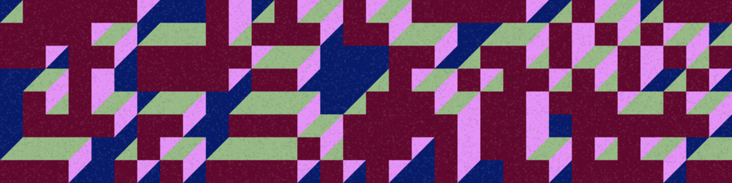 Implementation of Edward Zajec&rsquo;s &ldquo;Il Cubo&rdquo; from 1971. Essentially a Truchet tile set of 8 tiles and rules for placement art illustration