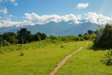 Scenic view of Mount Livingstone seen from Mbeya, Tanzania