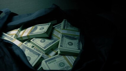 Passing Gym Bag Full Of Money