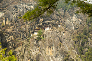 tiger nest, upper Paro valley in Bhutan 69