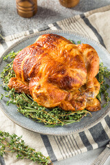 Homemade Roast Rotisserie  Chicken