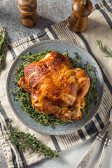 Homemade Roast Rotisserie  Chicken