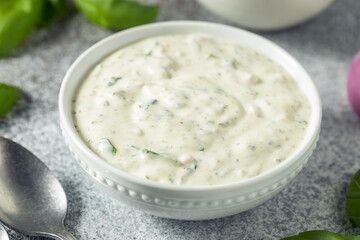 Homemade Green Goddess Salad Dressing