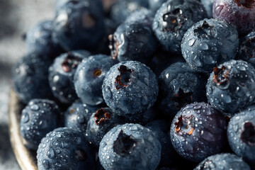 Raw Blue Organic Blueberries