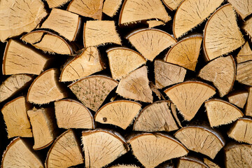 Fototapeta premium Firewood for a fireplace