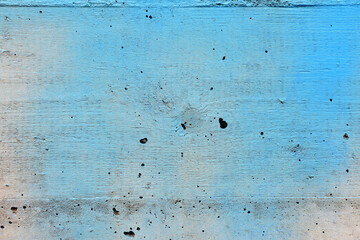 soft and gradient spray paint on blue formwork concrete