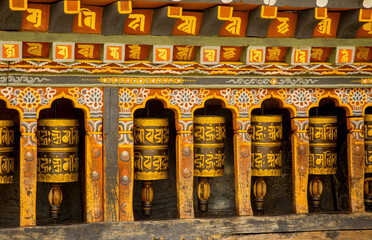 phuentsholing buddhist temple on night 01