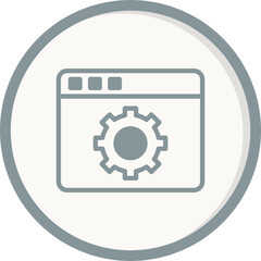 Web Settings  Icon