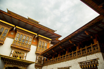 Fototapeta na wymiar Tashichho Dzong, Thimphu, Bhutan 18