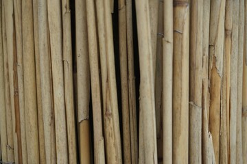 Gelb-braune Bambusfläche 