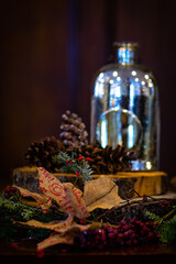 Closeup of Christmas Decor