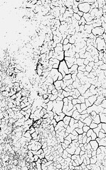 Cracked ground black lines wallpaper