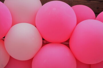 Pinke Luftballons 