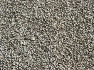 fragment of plaster with a porous structure