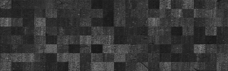 Old ceramic tile with dark cement texture. seamless pattern. Cement and Concrete Stone mosaic tile.