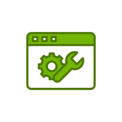 Fototapeta premium Maintenance Icon