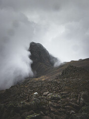landscape with clouds