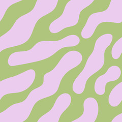 Animal seamless pattern texture. Vector abstract background. Liquid shapes. Perfect for textile, fabric, wrapping paper. 90s, 00s aesthetic. Retro wavy background