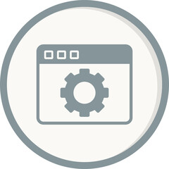 Web Settings  Icon