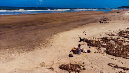 Ilhéus Bahia Litoral Mar Nordeste Cidade Pontes Porto Praia Rio Foz Barcos Drone Fotografia Aérea