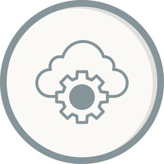 Cloud  Management Icon