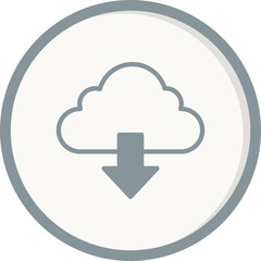 Cloud  download Icon