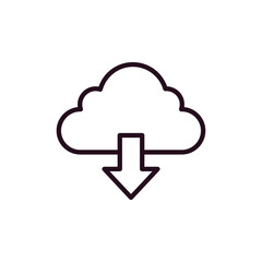 Cloud  download Icon