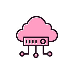 Cloud Network Icon