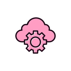 Cloud  Management Icon