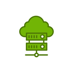 Cloud Server Icon