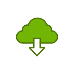 Cloud  download Icon