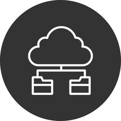 Cloud Folders Icon