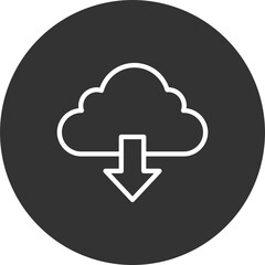 Cloud  download Icon