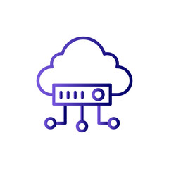 Cloud Network Icon