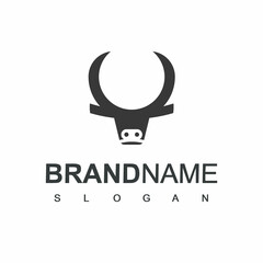 Bull Head logo, Cattle, Farm And E sport Icon