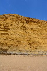 Fototapeta na wymiar Cliffs at Hive Beach on the Jurassic Coast, Dorset