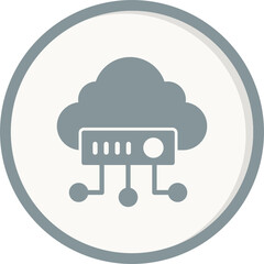 Cloud Network Icon