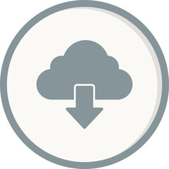 Cloud  download Icon