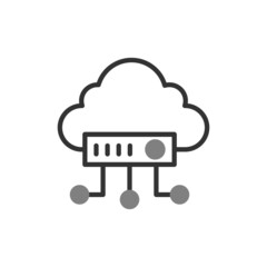 Cloud Network Icon