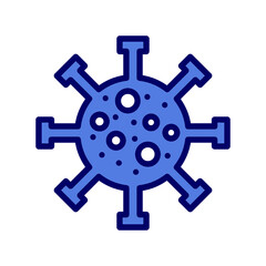 Obraz premium Virus Icon