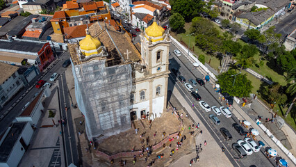 Igreja Católica Nosso Senhor do Bonfim Itapagipe Salvador Brasil Arquitetura Colonial Sacra Fé...