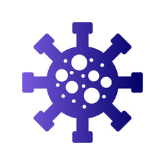 Obraz premium Virus Icon