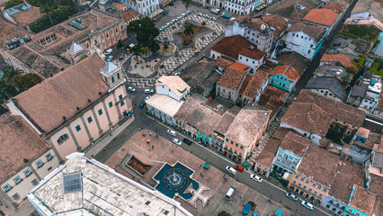 Pelô Pelourinho Centro Patrimônio Histórico Mundial Salvador Bahia Arquitetura Colonial Sete Portas Largo 